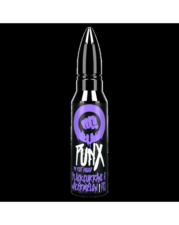 BLACKCURRANT & WATERMELON E LIQUID BY PUNX BY ...