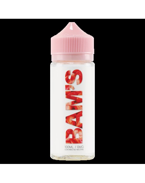 STRAWBERRY E LIQUID BY BAM'S CANNOLI 100ML 70VG