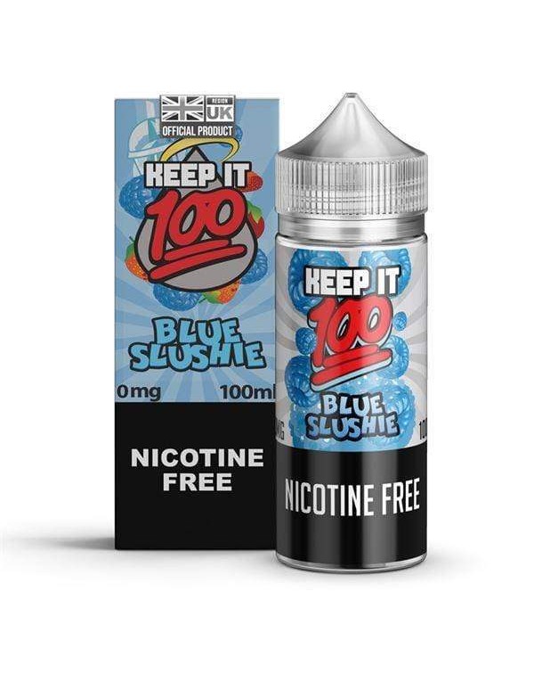 BLUE SLUSHIE E LIQUID BY KEEP IT 100 100ML 70VG