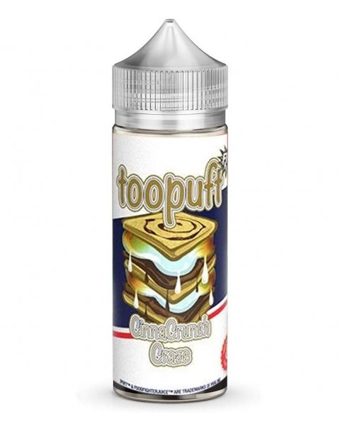 CINNACRUNCH CRAZE E LIQUID BY FOOD FIGHTER JUICE - TOO PUFT 100ML 80VG