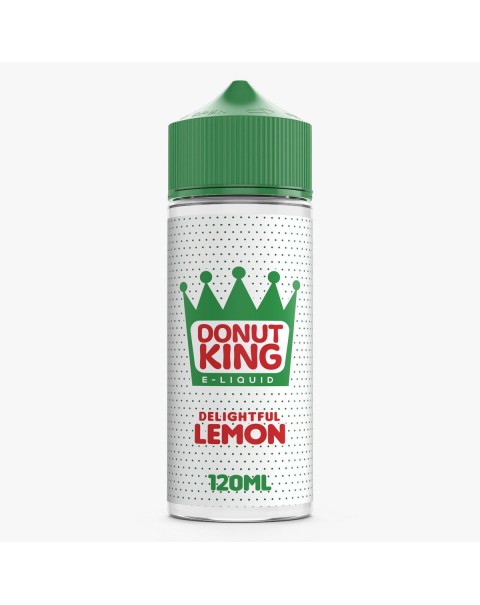 DELIGHTFUL LEMON E LIQUID BY DONUT KING  100ML 70VG