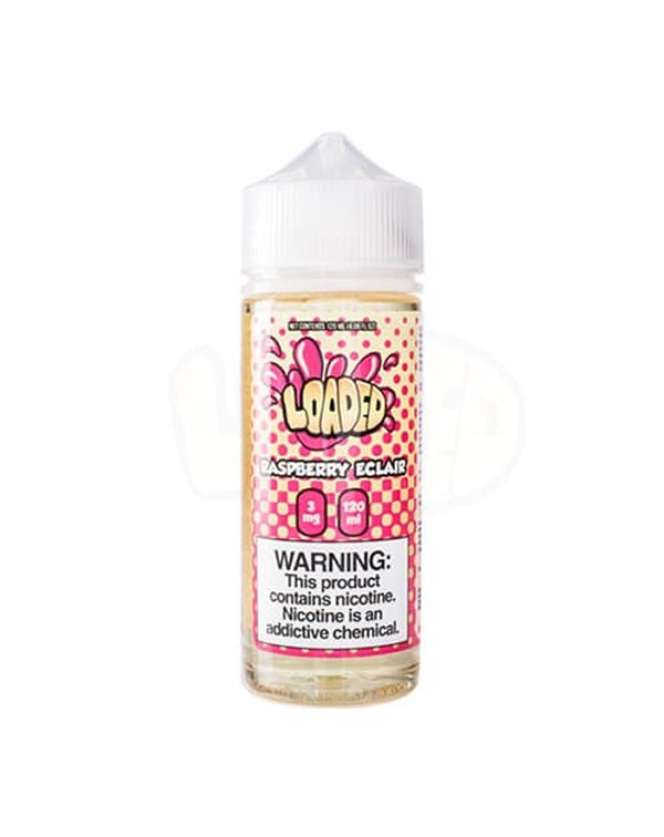 RASPBERRY ECLAIR E LIQUID BY LOADED 100ML 70VG