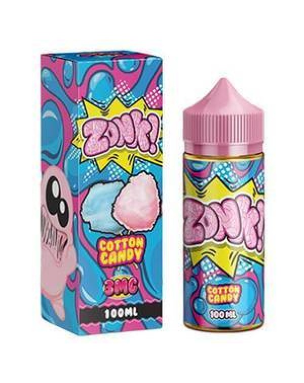 COTTON CANDY E LIQUID BY JUICE MAN 100ML 70VG