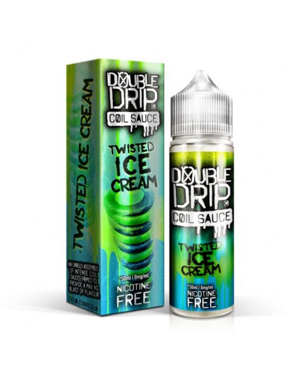 TWISTED ICE CREAM E LIQUID BY DOUBLE DRIP 50ML 80V...