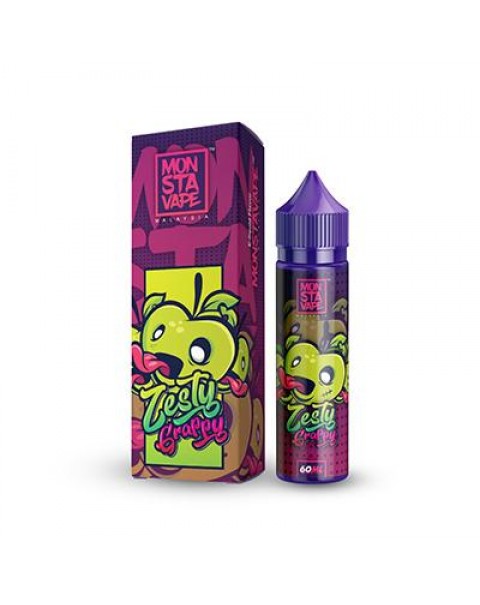 ZESTY GRAPPY (MINT) E LIQUID BY MONSTAVAPE 50ML 70VG