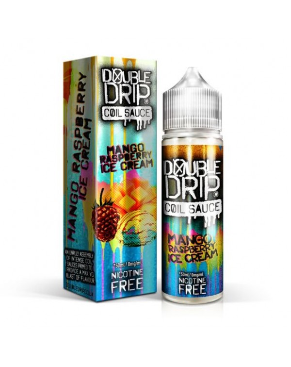 MANGO RASPBERRY ICE CREAM E LIQUID BY DOUBLE DRIP ...