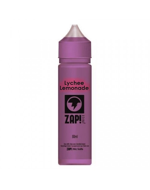 LYCHEE LEMONADE E LIQUID BY ZAP! JUICE 50ML 70VG