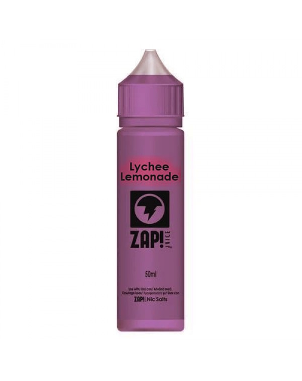 LYCHEE LEMONADE E LIQUID BY ZAP! JUICE 50ML 70VG