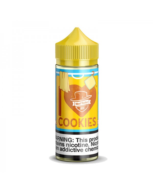 I LOVE COOKIES E LIQUID BY MAD HATTER 80ML 70VG
