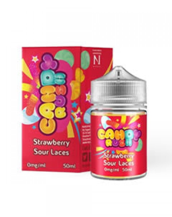 STRAAWBERRY SOUR LACESE LIQUID BY CANDY RUSH 50ML ...