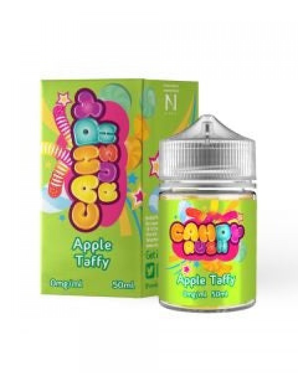 APPLE TAFFY E LIQUID BY CANDY RUSH 50ML 80VG