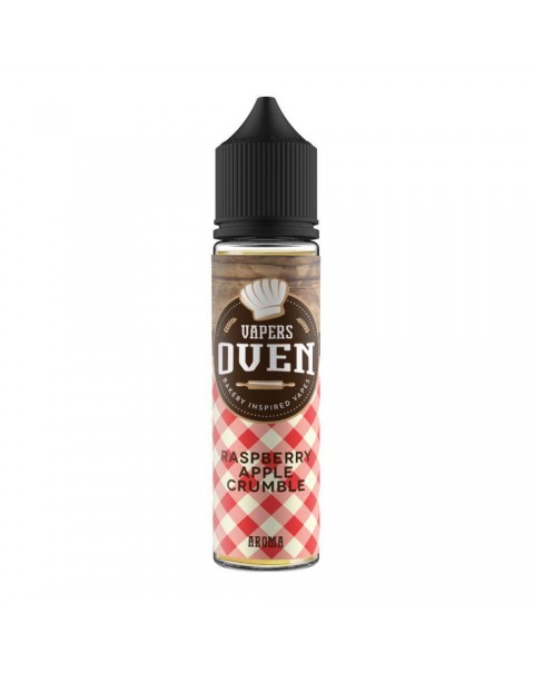 RASPBERRY APPLE CRUMBLE E LIQUID BY VAPERS OVEN 50ML 70VG