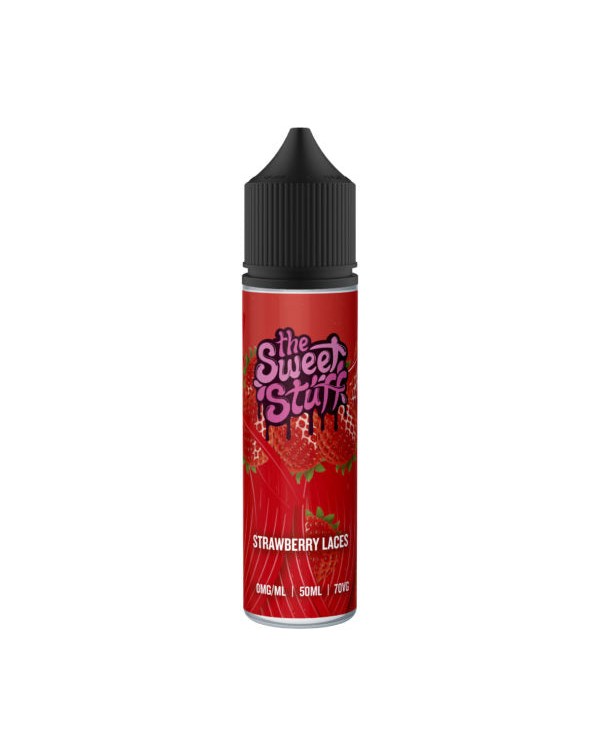 STRAWBERRY LACES E LIQUID BY THE SWEET STUFF 50ML ...