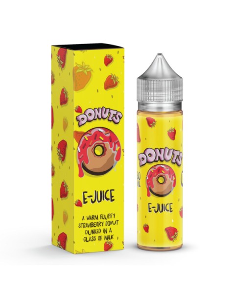 STRAWBERRY DONUTS E LIQUID BY MARINA VAPES - DONUTS 50ML 70VG