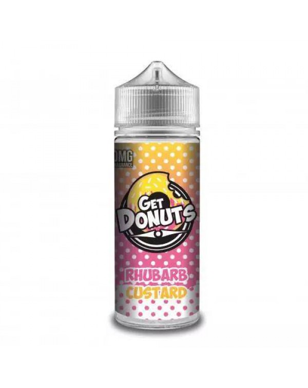 RHUBARB CUSTARD E LIQUID BY GET DONUTS 100ML 70VG