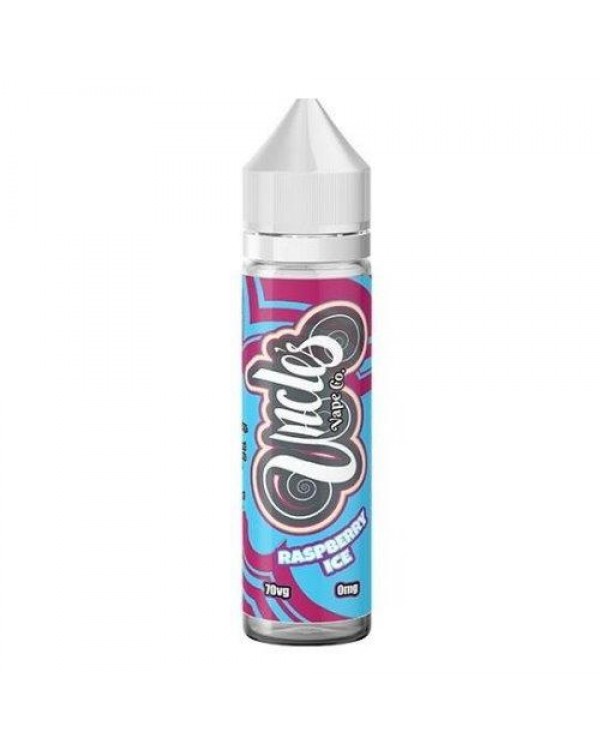 RASPBERRY SLUSH E LIQUID BY UNCLES VAPE CO 50ML 70...