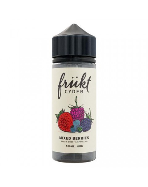 MIXED BERRIES E LIQUID BY FRUKT CYDER 100ML 70VG