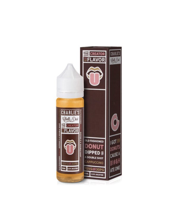 DONUT CAPPUCCINO E-LIQUID BY CHARLIE'S CHALK D...