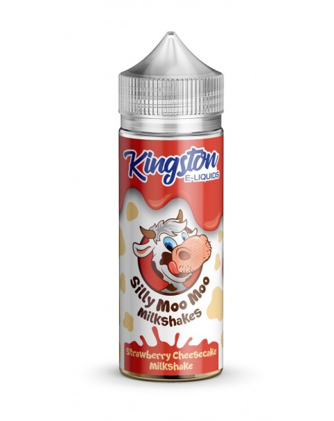 STRAWBERRY CHEESECAKE MILKSHAKE E LIQUID KINGSTON SILLY MOO MOO 100ML 70VG