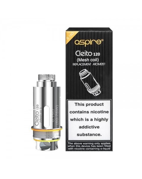 ASPIRE CLEITO 120 MESH REPLACEMENT VAPE COILS