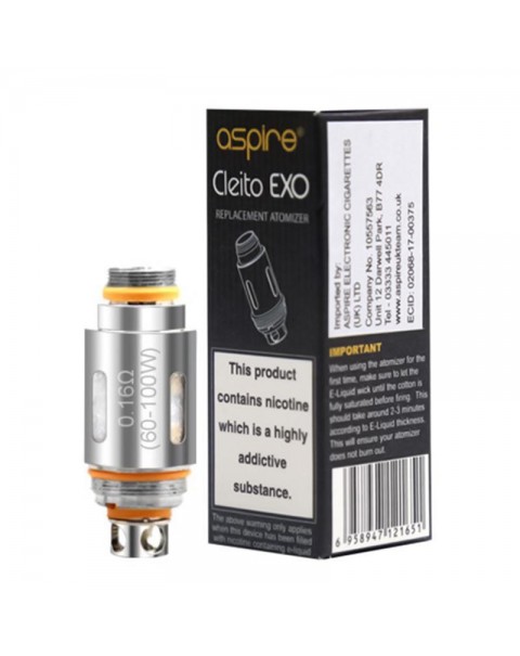 ASPIRE CLEITO EXO REPLACEMENT VAPE COILS