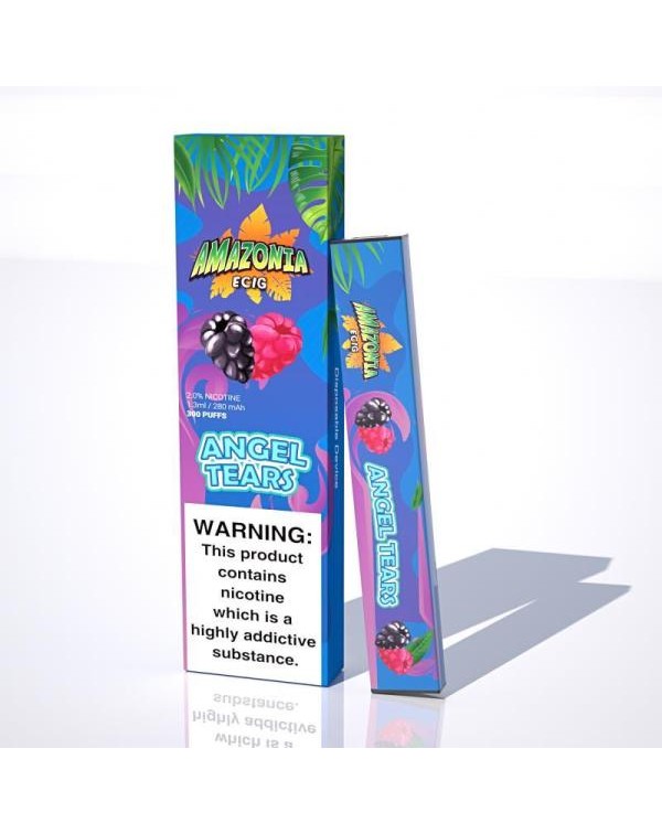 ANGEL TEARS BY AMAZONIA 20MG - 300 PUFFS DISPOSABL...
