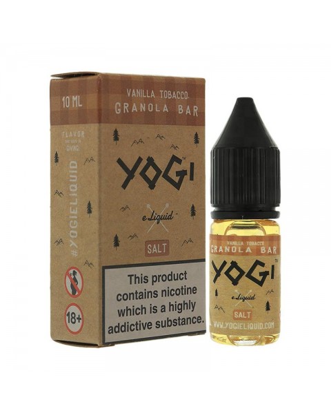 VANILLA TOBACCO NICOTINE SALT E-LIQUID BY YOGI E-LIQUID