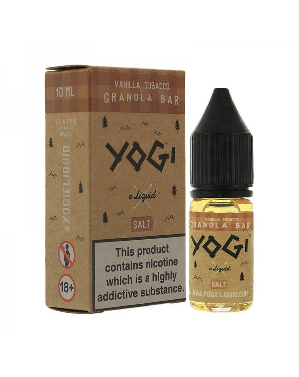 VANILLA TOBACCO NICOTINE SALT E-LIQUID BY YOGI E-L...