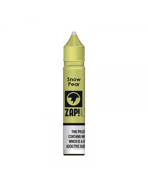 SNOW PEAR NICOTINE SALT E-LIQUID BY ZAP!