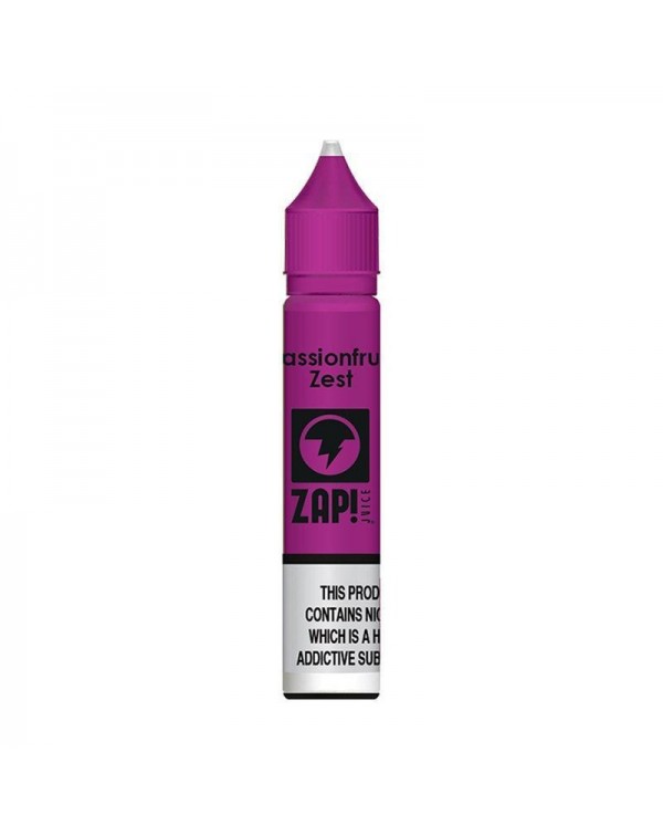 PASSIONFRUIT ZEST NICOTINE SALT E-LIQUID BY ZAP!