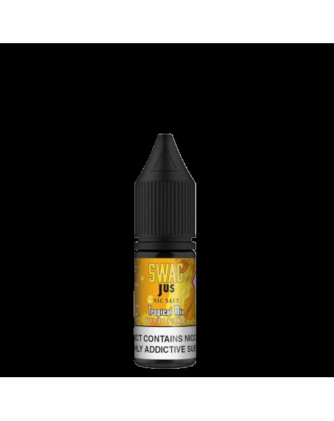 TROPICAL MIX VAPORLESS NICOTINE SALT E-LIQUID BY SWAG JUS NICSALT