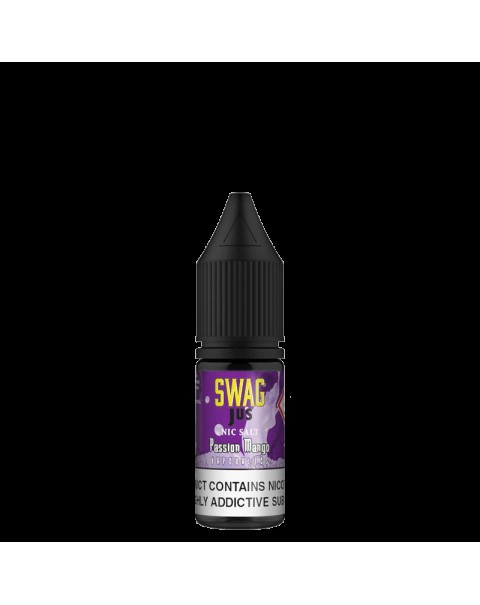 PASSION MANGO VAPORLESS NICOTINE SALT E-LIQUID BY SWAG JUS NICSALT