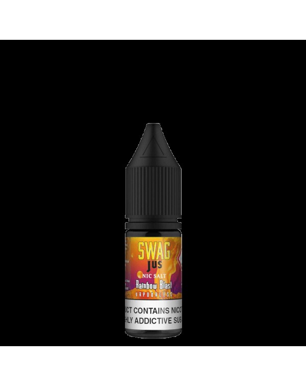 RAINBOW BLAST VAPORLESS NICOTINE SALT E-LIQUID BY ...