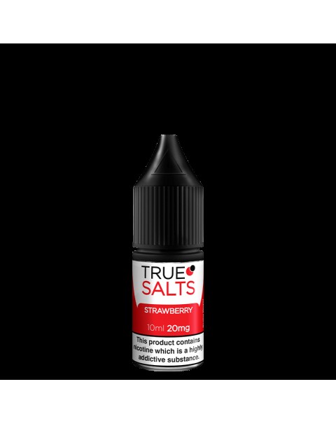 STRAWBERRY NICOTINE SALT E-LIQUID BY TRUE SALTS