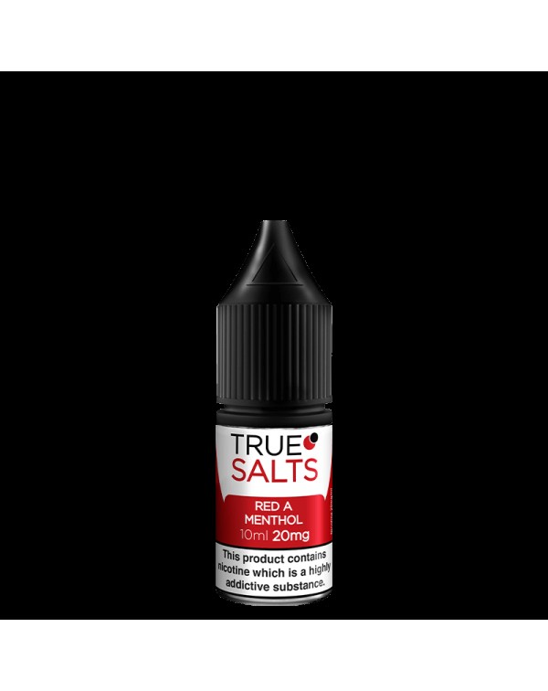 RED A NICOTINE SALT E-LIQUID BY TRUE SALTS