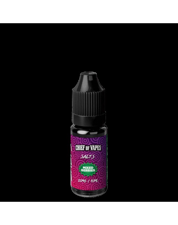 MIXED BERRY NICOTINE SALT E-LIQUID BY CHIEF OF VAP...