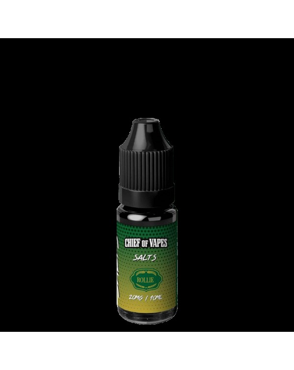 ROLLIE NICOTINE SALT E-LIQUID BY CHIEF OF VAPE SAL...