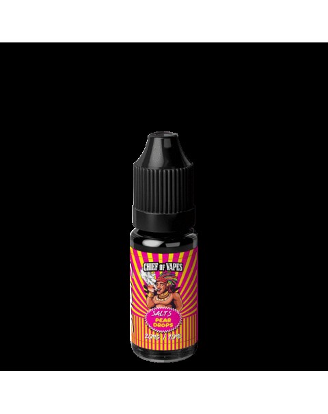 PEAR DROPS NICOTINE SALT E-LIQUID BY CHIEF OF VAPE SALTS