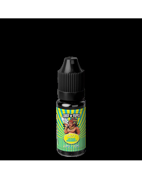 LEMON SHERBET NICOTINE SALT E-LIQUID BY CHIEF OF VAPE SALTS