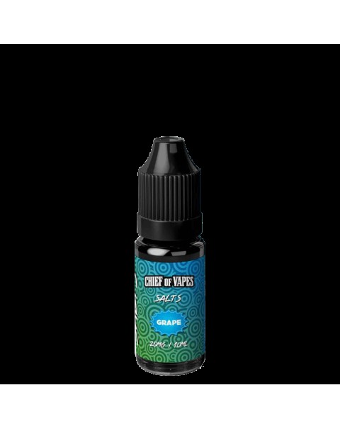 GRAPE NICOTINE SALT E-LIQUID BY CHIEF OF VAPE SALTS