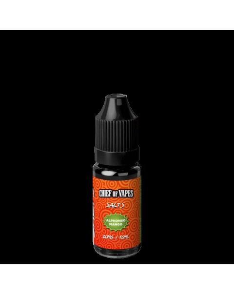 ALPHONSO MANGO NICOTINE SALT E-LIQUID BY CHIEF OF VAPE SALTS