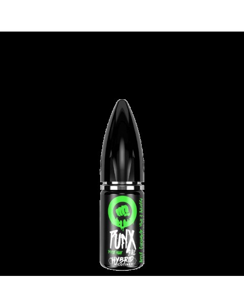 APPLE CUCUMBER MINT & ANISEED HYBRID NICOTINE SALT E-LIQUID BY PUNX RIOT S:ALT