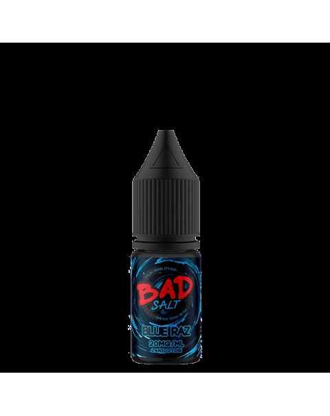 BLUE RAZZ NICOTINE SALT E-LIQUID BY BAD SALT