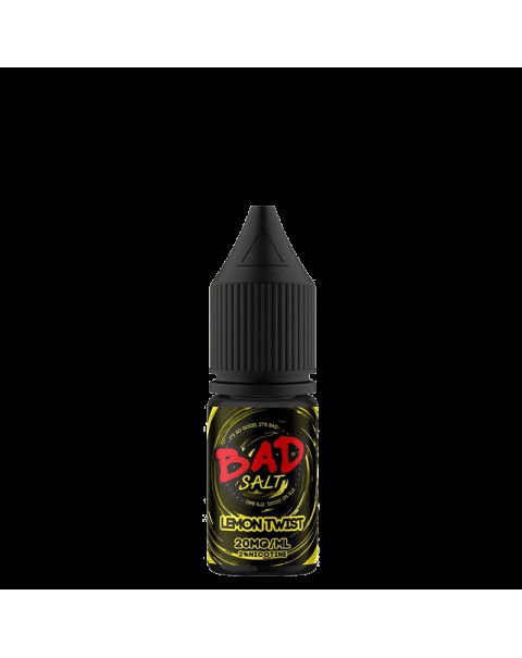 LEMON TWIST NICOTINE SALT E-LIQUID BY BAD SALT