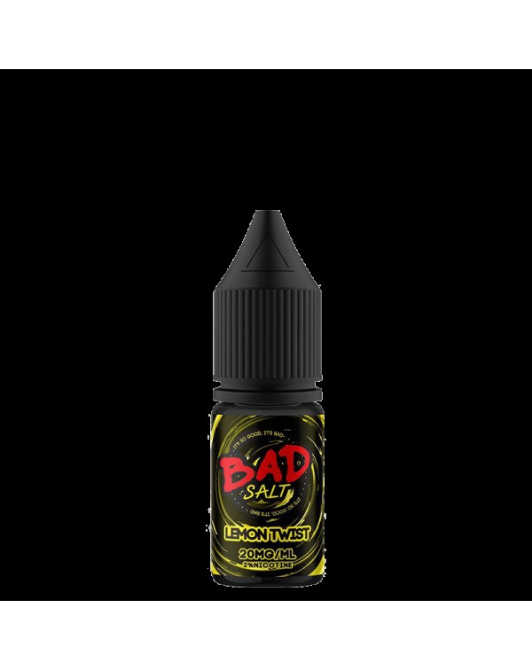 LEMON TWIST NICOTINE SALT E-LIQUID BY BAD SALT