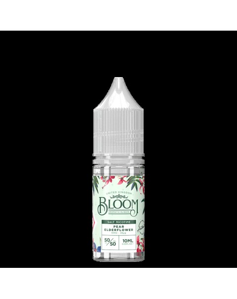 PEAR ELDERFLOWER NICOTINE SALT E-LIQUID BY BLOOM