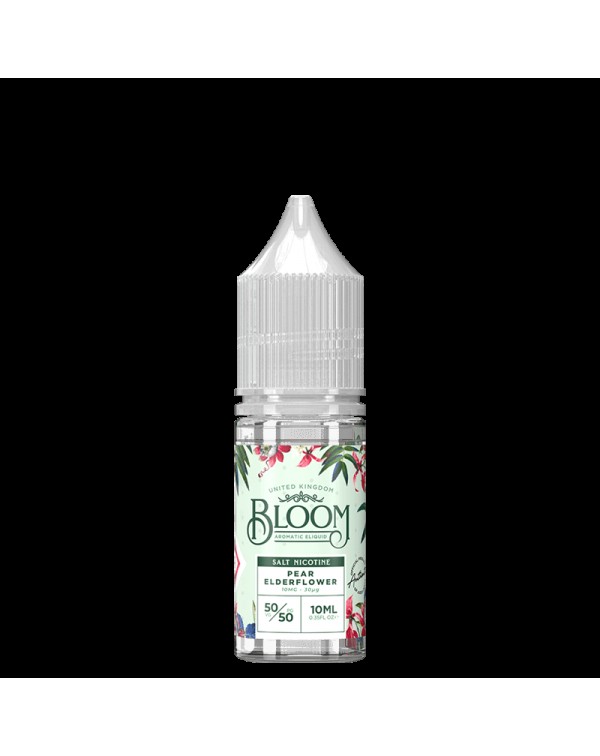 PEAR ELDERFLOWER NICOTINE SALT E-LIQUID BY BLOOM