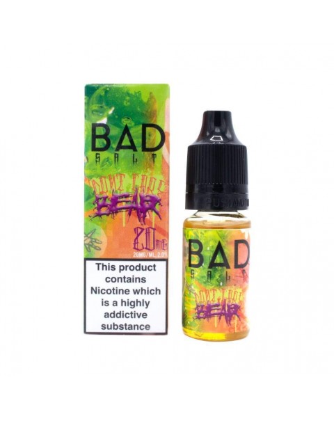 DONT CARE BEAR NICOTINE SALT E-LIQUID BY BAD DRIP SALTS