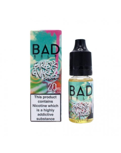 FARLEY'S GNARLY SAUCE NICOTINE SALT E-LIQUID BY BAD DRIP SALTS