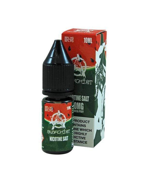 WATERMELON NICOTINE SALT E-LIQUID BY ANARCHIST